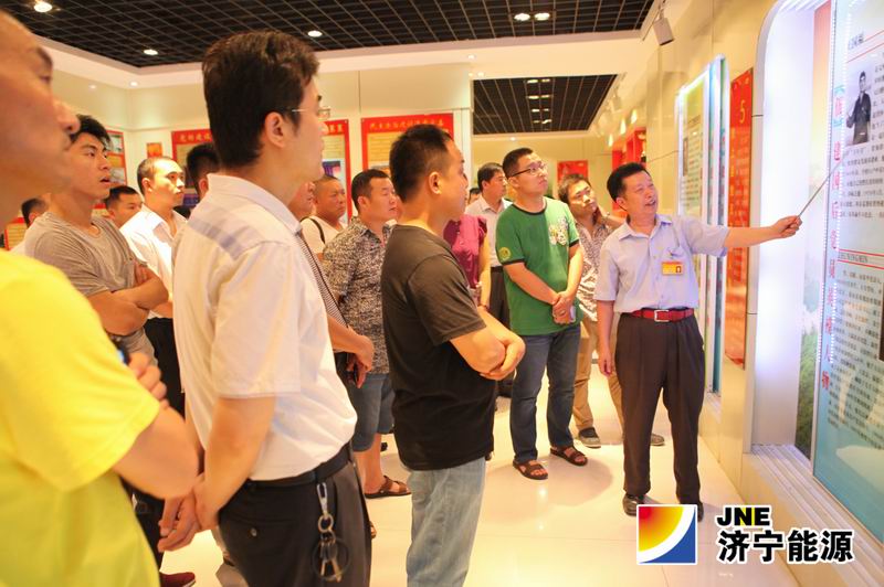 阳城煤电组织党员到汶上县党员干部党性教育展馆参观学习