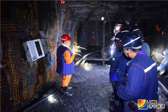 运河煤矿开展井下防治水实景培训
