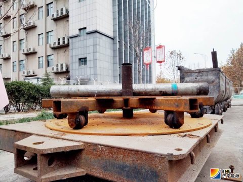 电缆盘子车：金桥煤矿再添“新武器”