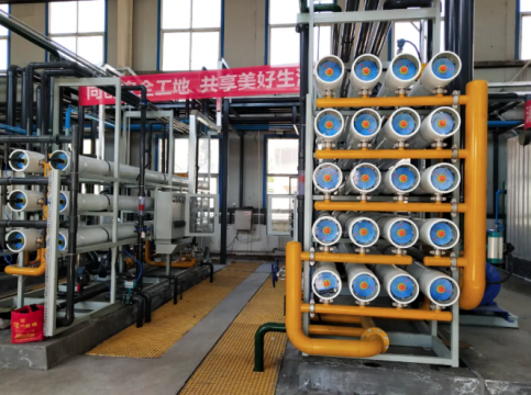 阳城煤电井下设备也“喝”上了纯净水