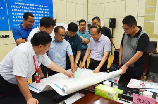 省自然资源厅二级巡视员李克强到金源煤矿检查指导工作