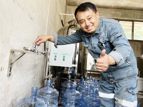 义桥煤矿：尽心净水  健康饮水润心田