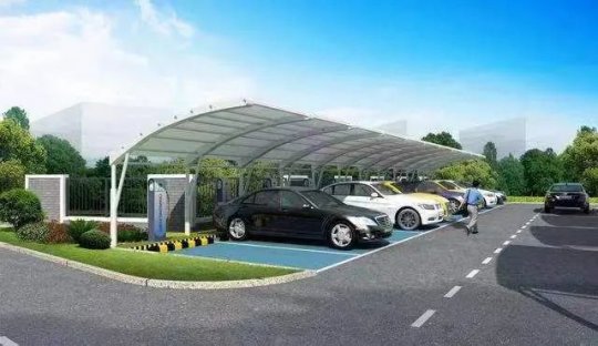 我为职工办实事丨义桥煤矿新能源汽车二期充电停车场开工啦！